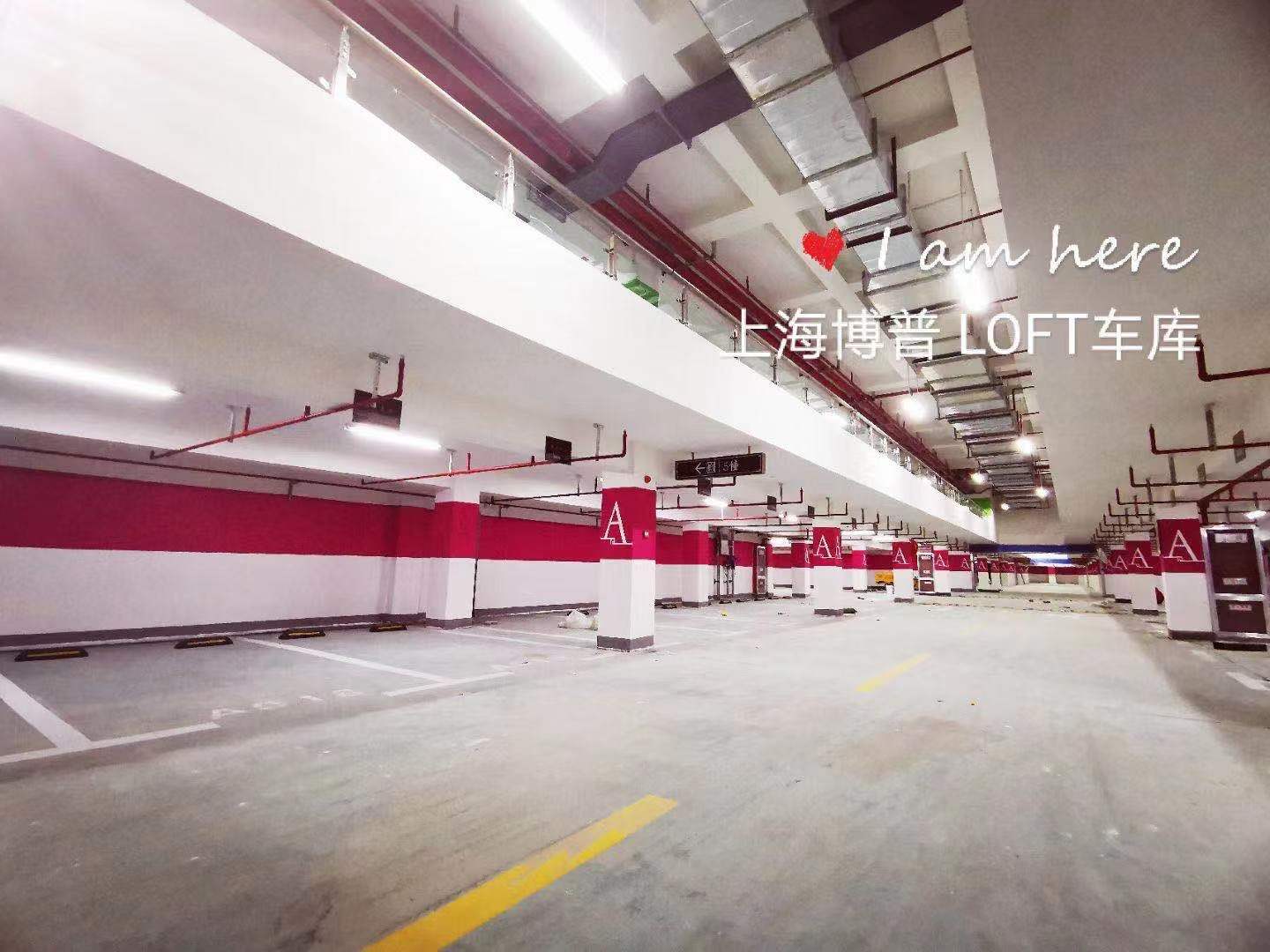 嘉峪关已交竣的绿城豪华LOFT专利车库效果惊艳！