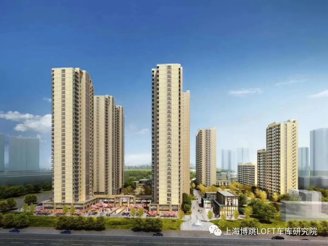 嘉峪关采用了LOFT车库武汉当代集团春风十里项目现已结构封顶！